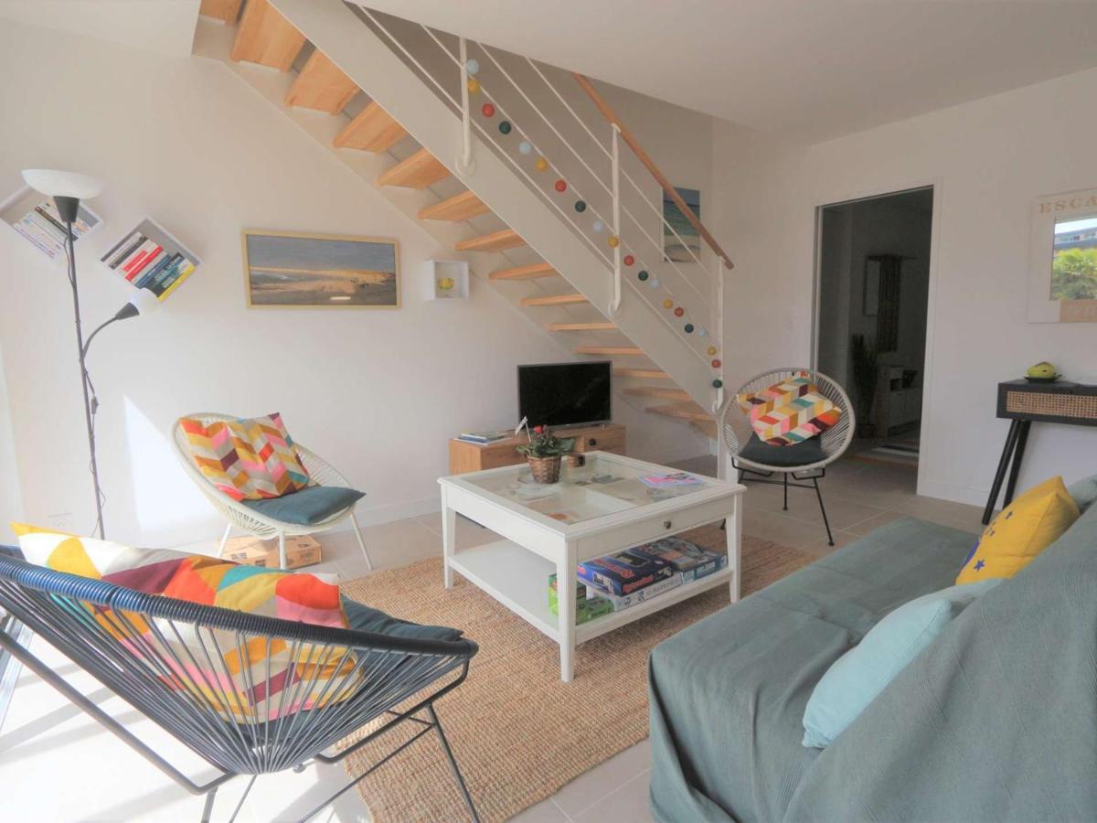Duplex Lumineux A Benodet: Plage Et Thalasso A Pied, Terrasse, Parking Et Abri Velo Inclus - Fr-1-481-117 Exterior foto