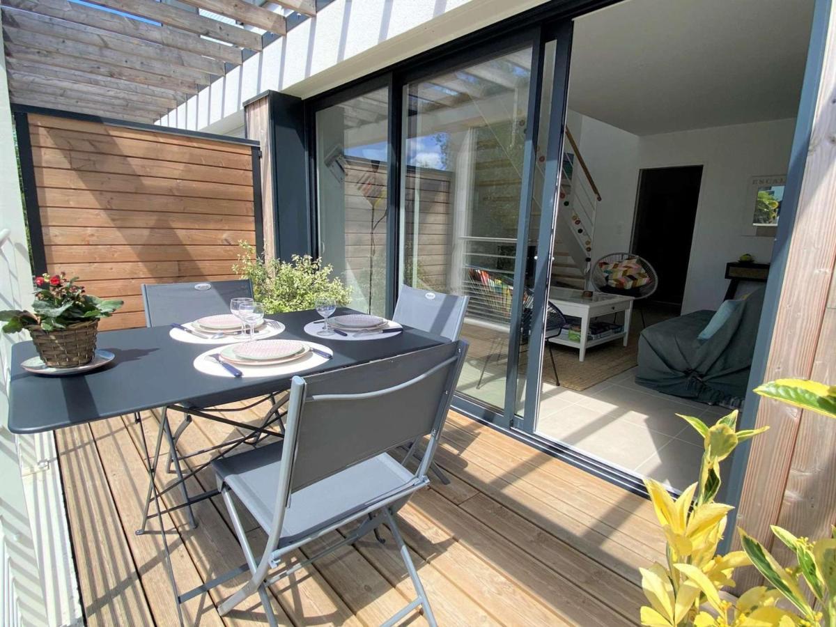 Duplex Lumineux A Benodet: Plage Et Thalasso A Pied, Terrasse, Parking Et Abri Velo Inclus - Fr-1-481-117 Exterior foto